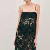 Camilla Dress - Noir Crochet Lace