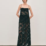 Margaux Skirt - Noir Crochet Lace