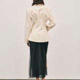 Saasha Beaded Skirt - Noir