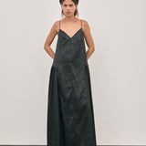 Elodie Dress - Noir Jacquard