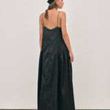 Elodie Dress - Noir Jacquard