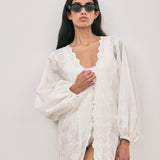 Rowan Robe - Ivory