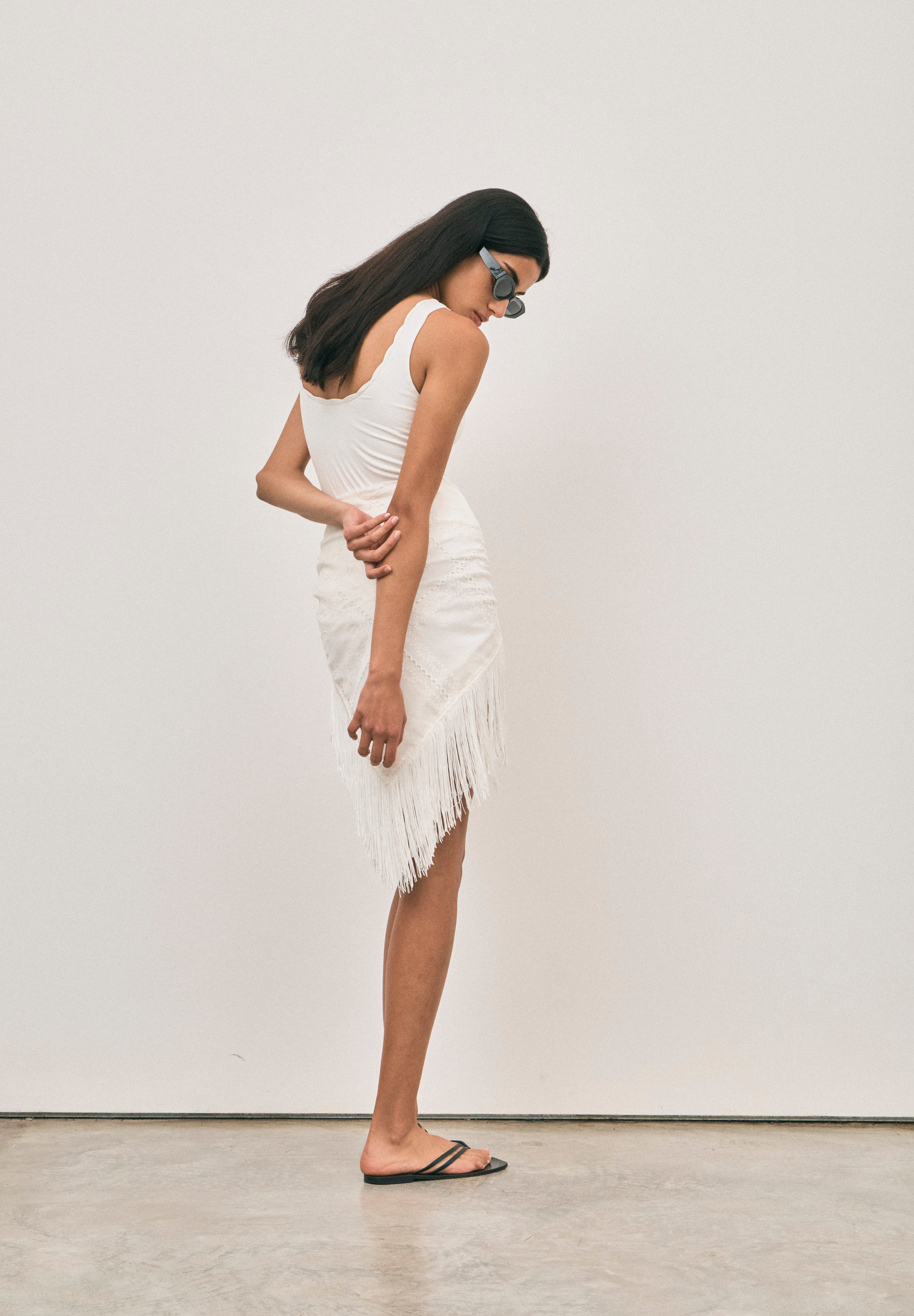 Romy Scarf - Ivory