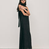 Orla Scarf - Broderie Noir