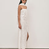 Orla Scarf - Broderie Ivory