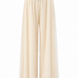 Lola Beaded Pants - Ivory
