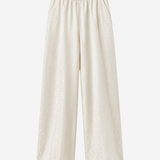 Lola Pants - Ivory Jacquard