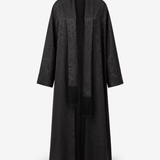 Odette Robe - Noir Jacquard