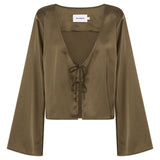 Celeste Blouse - Tobacco