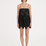 Camilla Mini - Noir Crochet Lace