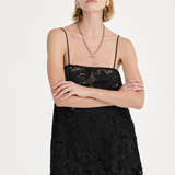 Camilla Mini - Noir Crochet Lace