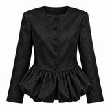 Fleur Jacket - Noir Jacquard