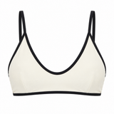 Scoop Neck Swim Top - Ivory