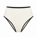Swim High Waist Brief - Ivory