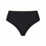 Swim High Waist Brief - Noir
