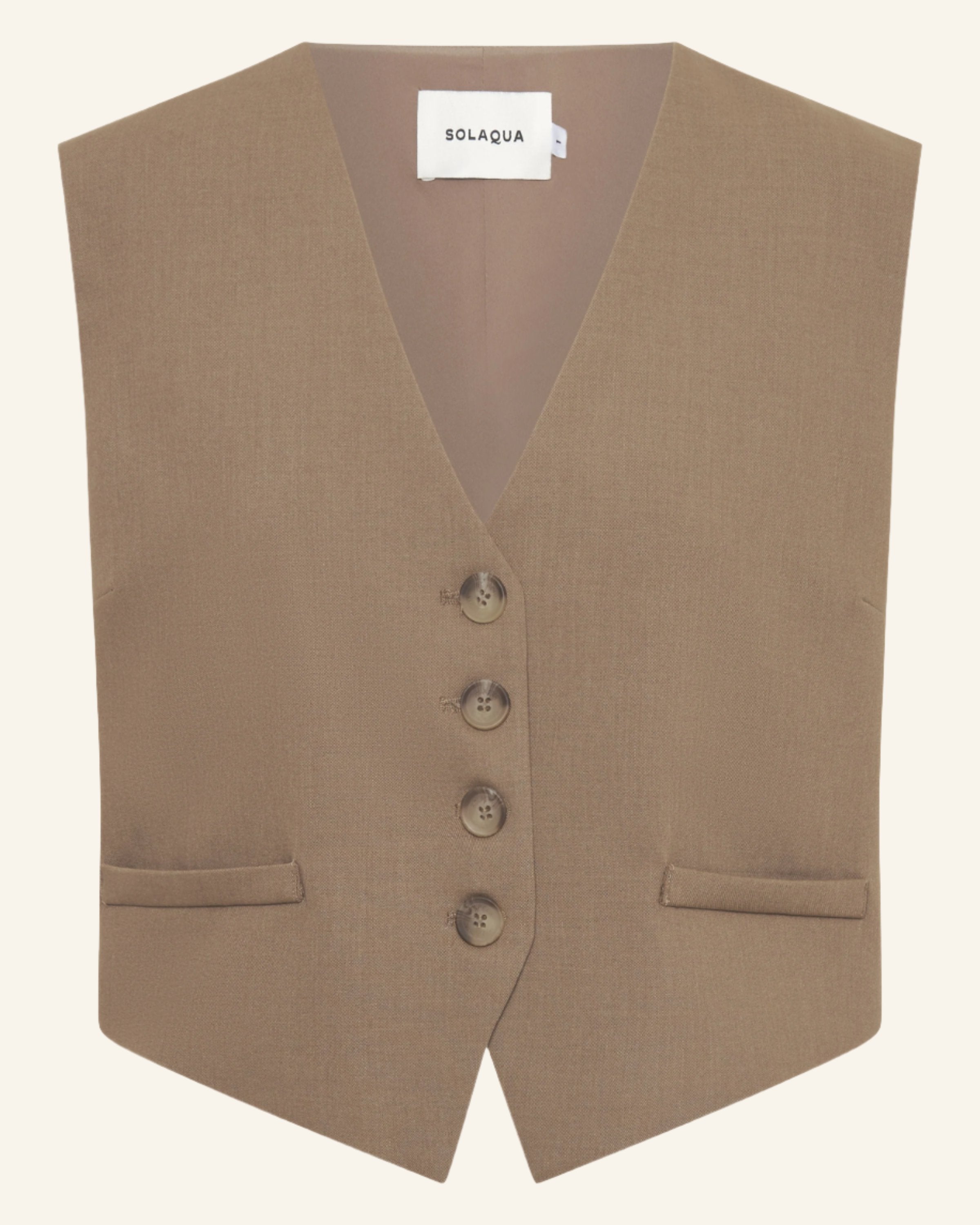 The Manon Waistcoat | Creme