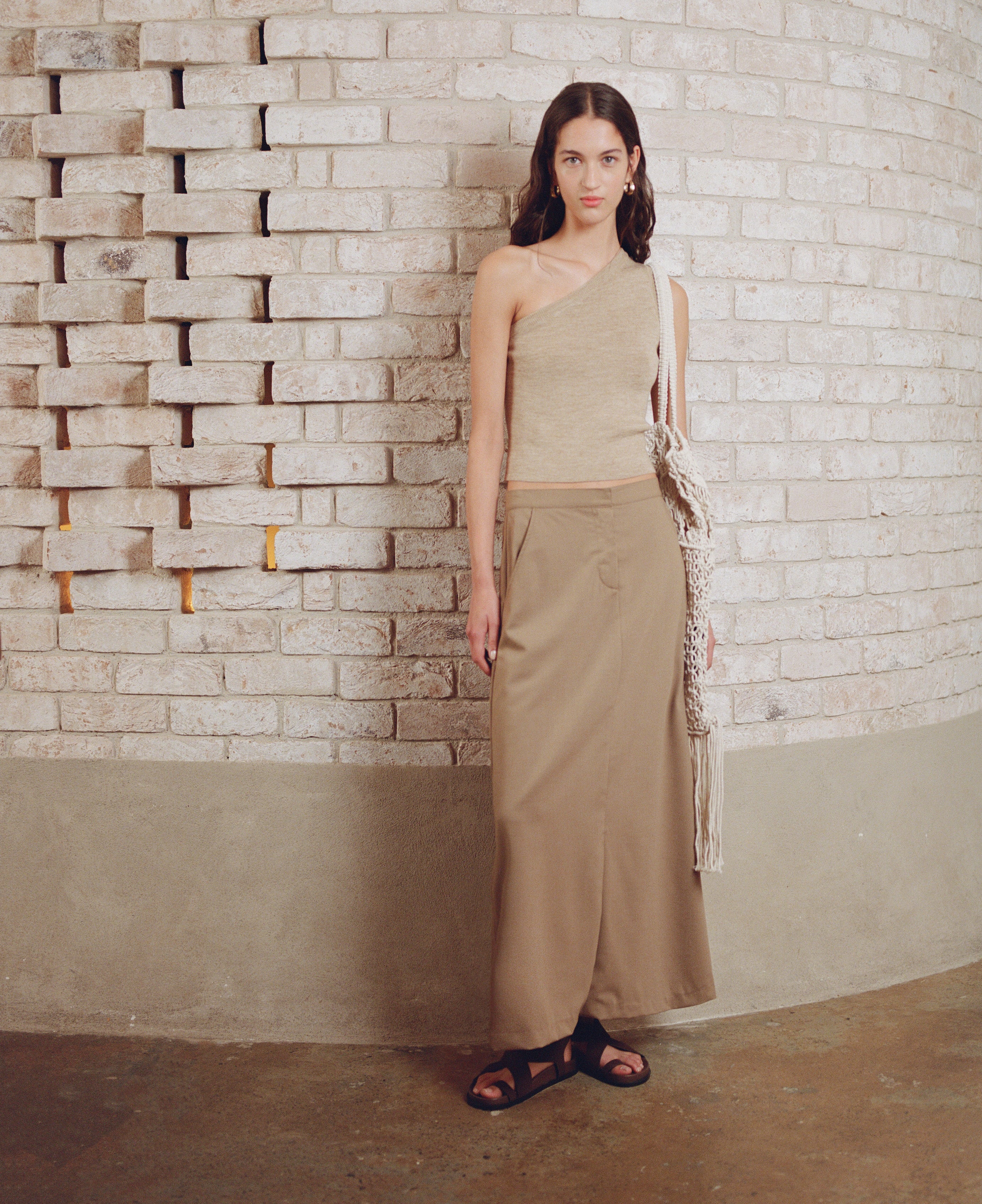 The Clemence Skirt | Creme