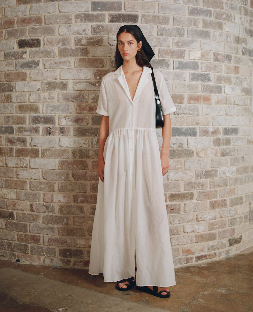 The Carmelia Dress | Ivory
