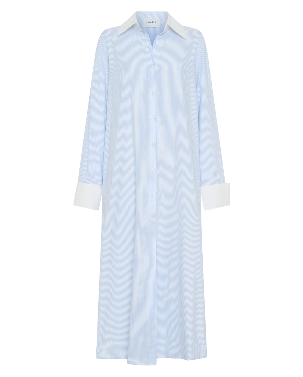 Lou Lou Shirt Dress - Blu Stripe